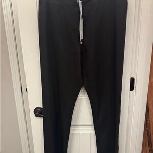 Figs Women's Black Pants with Drawstring